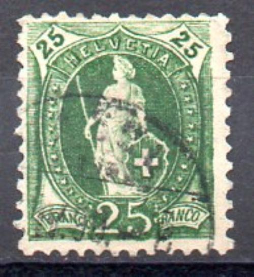 Швейцария Год 1984 № Zumstein 67D (о)